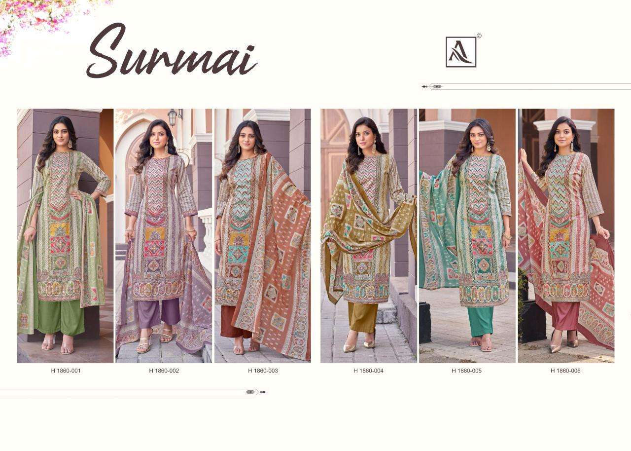 Alok Surmai Printed dress materials in Kolkata