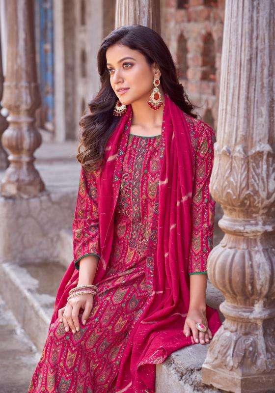 Alok Zarina Vol 9 Dress materials for reselling in Ahmedabad