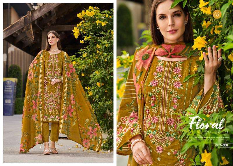 BelliZa Chevron Vol 2 Surat cotton dress materials