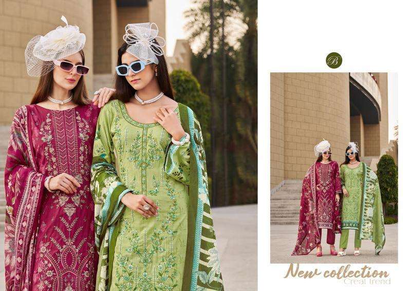 BelliZa Chevron Vol 2 Surat cotton dress materials