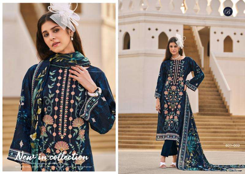 BelliZa Chevron Vol 2 Surat cotton dress materials