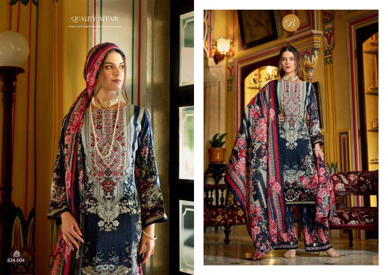 Belliza Dilshad Vol 4 Designer dress materials in Kolkata