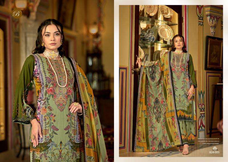 Belliza Dilshad Vol 4 Designer dress materials in Kolkata