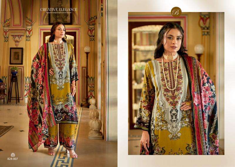 Belliza Dilshad Vol 4 Designer dress materials in Kolkata