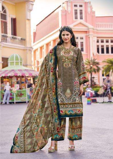 BelliZa Marhaba Cotton dress materials suppliers in Ahmedabad