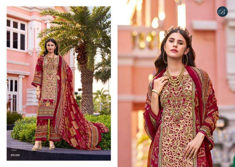 BelliZa Marhaba Cotton dress materials suppliers in Ahmedabad