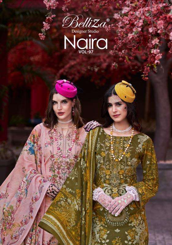 Belliza Naira Vol 97 Bulk dress materials in Vadodara