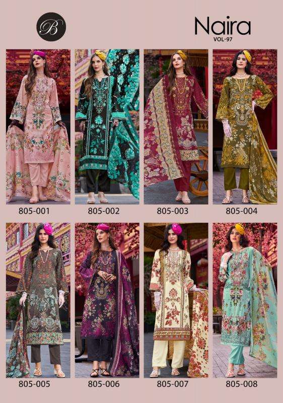 Belliza Naira Vol 97 Bulk dress materials in Vadodara