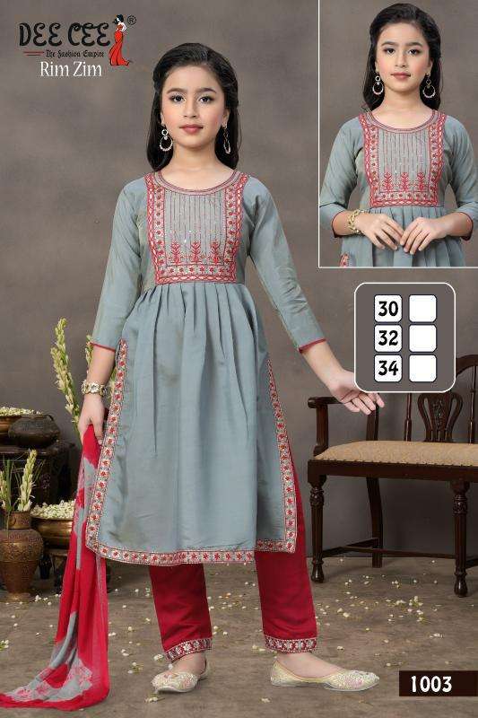 Deecee Rim Zim Latest Kurti designs for wholesale