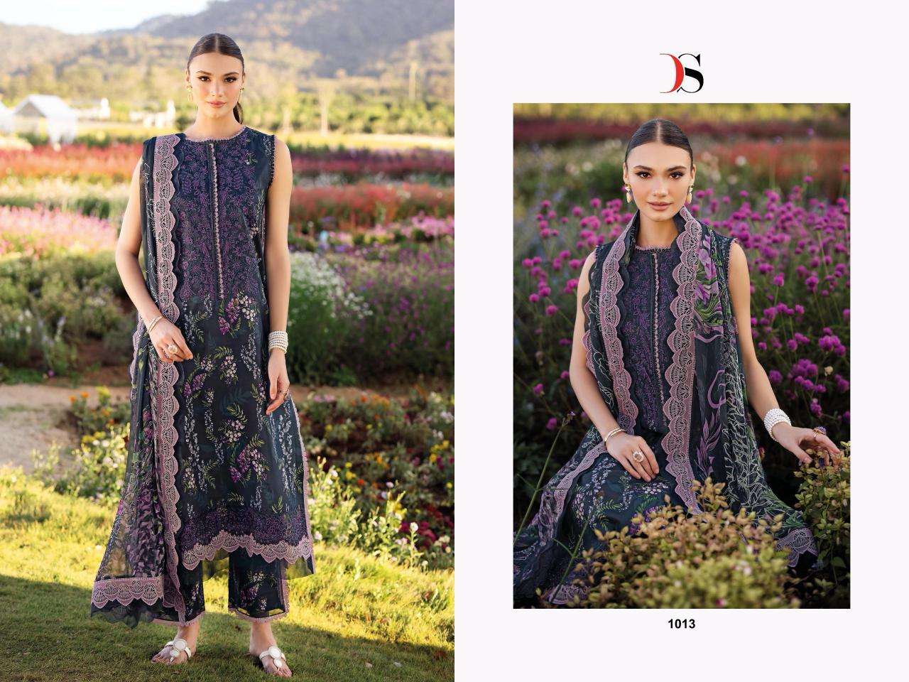 Deepsy Jade Flora 25 Vol 2 Chiffon Dupatta Salwar kameez suppliers in vadodara