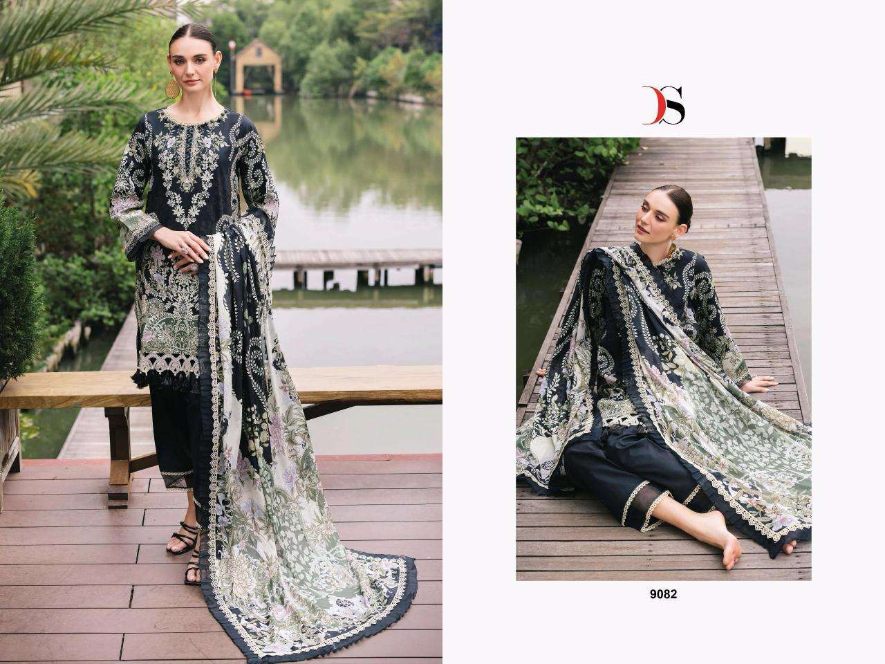 Deepsy Jade Urban 25 Chiffon Dupatta Salwar Kameez suppliers in Surat