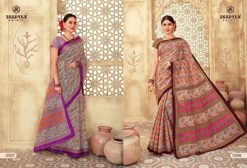 Deeptex Mother India Vol-55 Wholesale saree manufacturers in surat