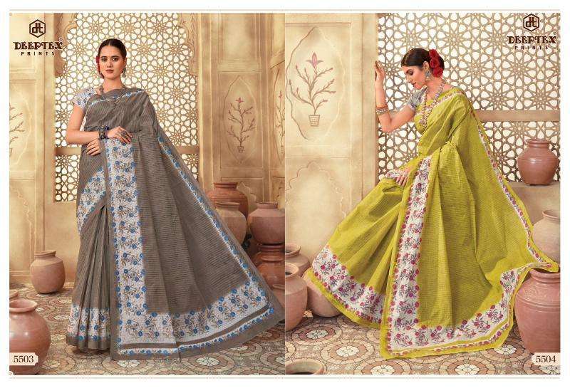 Deeptex Mother India Vol-55 Wholesale saree manufacturers in surat