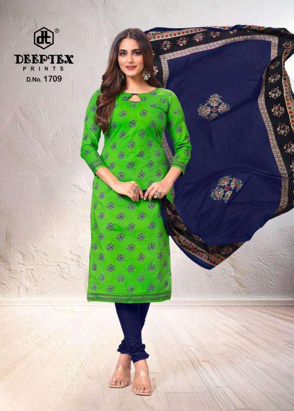 Deeptex Tradition Vol-17 Ladies dress materials in Gujarat