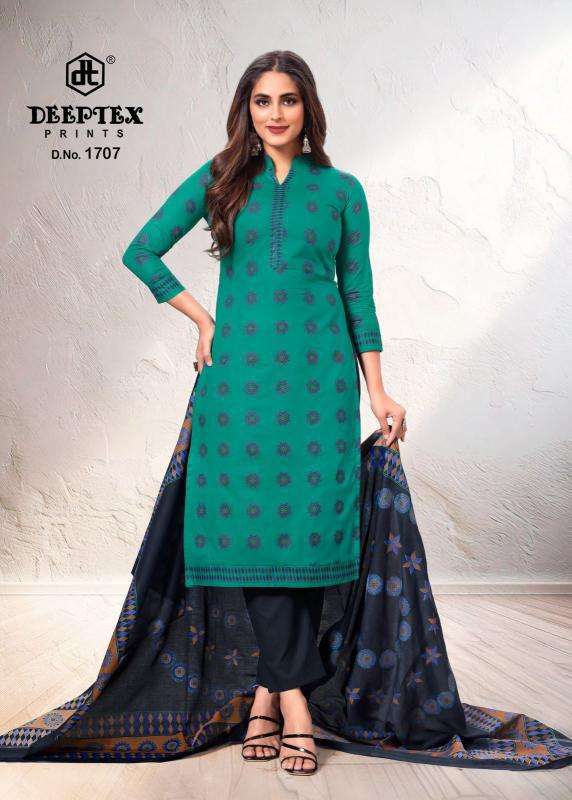 Deeptex Tradition Vol-17 Ladies dress materials in Gujarat