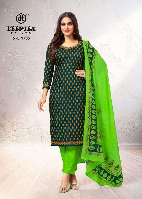 Deeptex Tradition Vol-17 Ladies dress materials in Gujarat