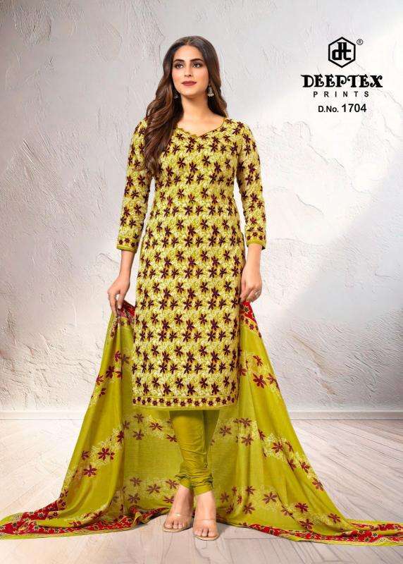 Deeptex Tradition Vol-17 Ladies dress materials in Gujarat