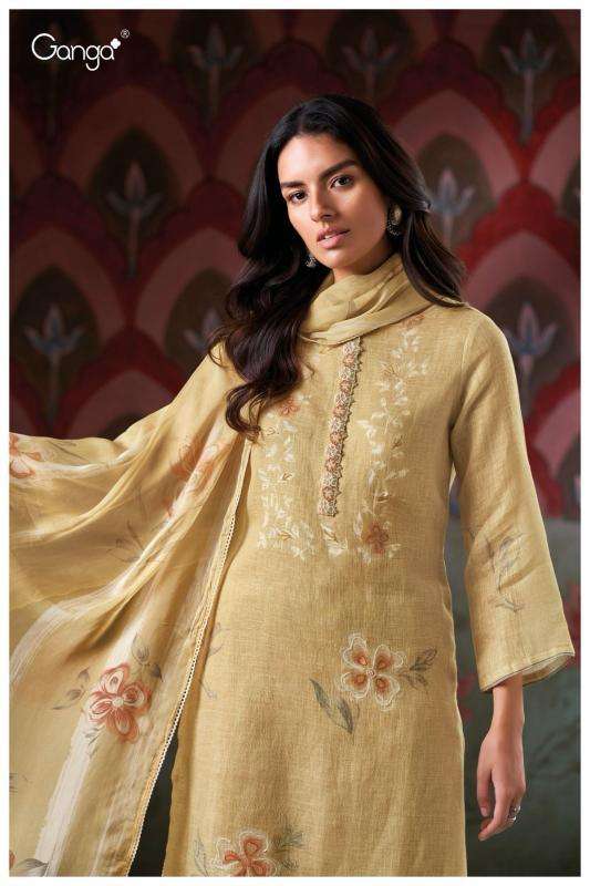 Ganga Carina 3406 Pakistani party wear suits wholesale