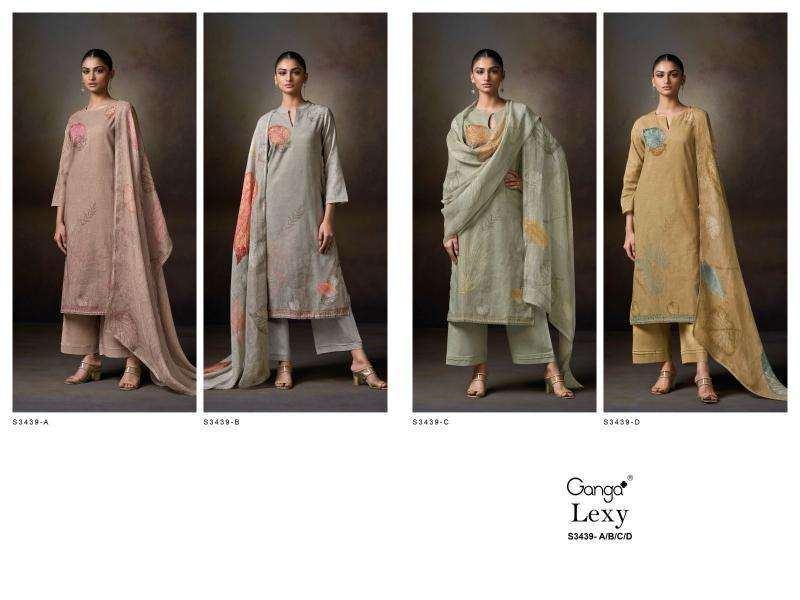 Ganga Lexy 3439 Salwar Kameez wholesale market in Delhi