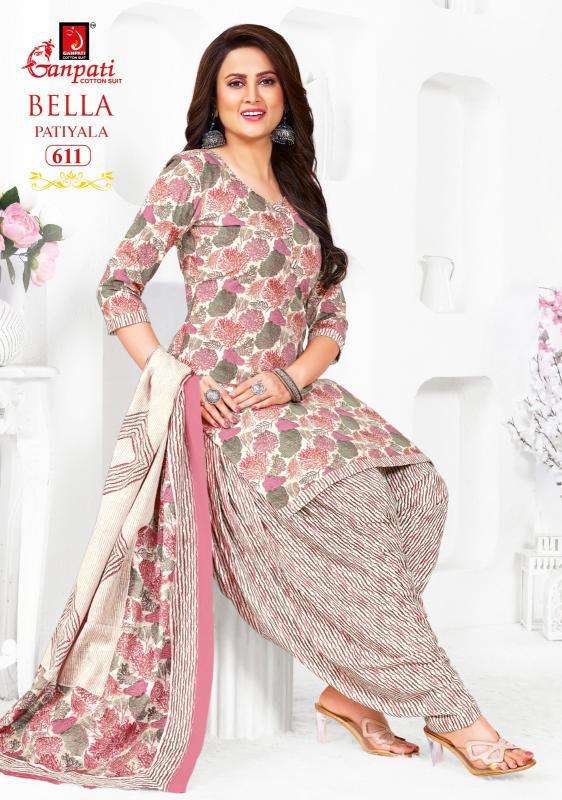 Ganpati Bella Patiyala Vol-06 Wholesale unstitched dress materials in Vadodara