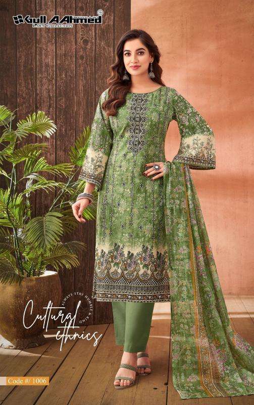 Gull AAhmed Zara  Vol-1 Cotton dress material wholesale market in Vadodara