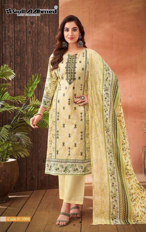 Gull AAhmed Zara  Vol-1 Cotton dress material wholesale market in Vadodara