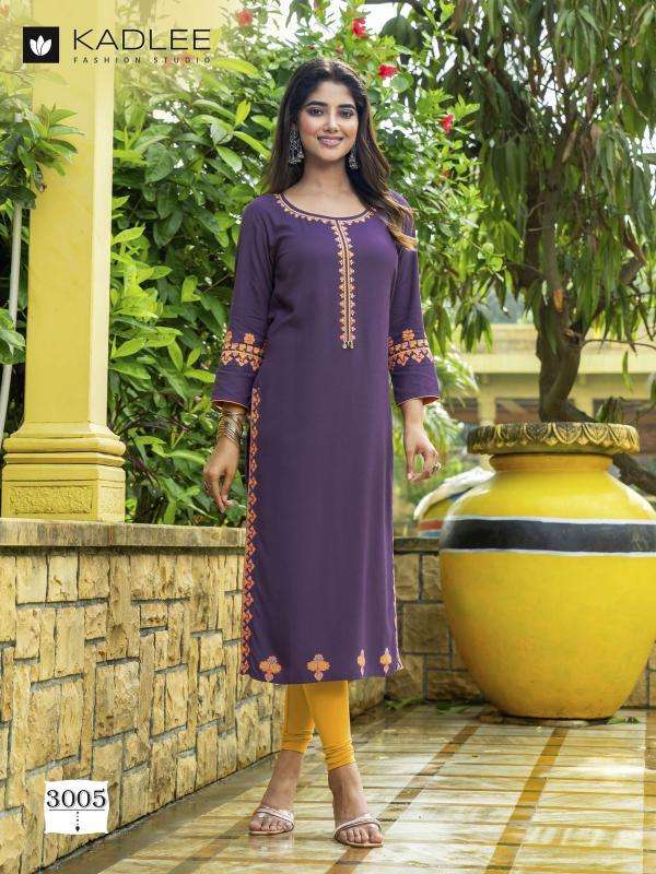 Kadlee Chanchal Kurtis with mirror work