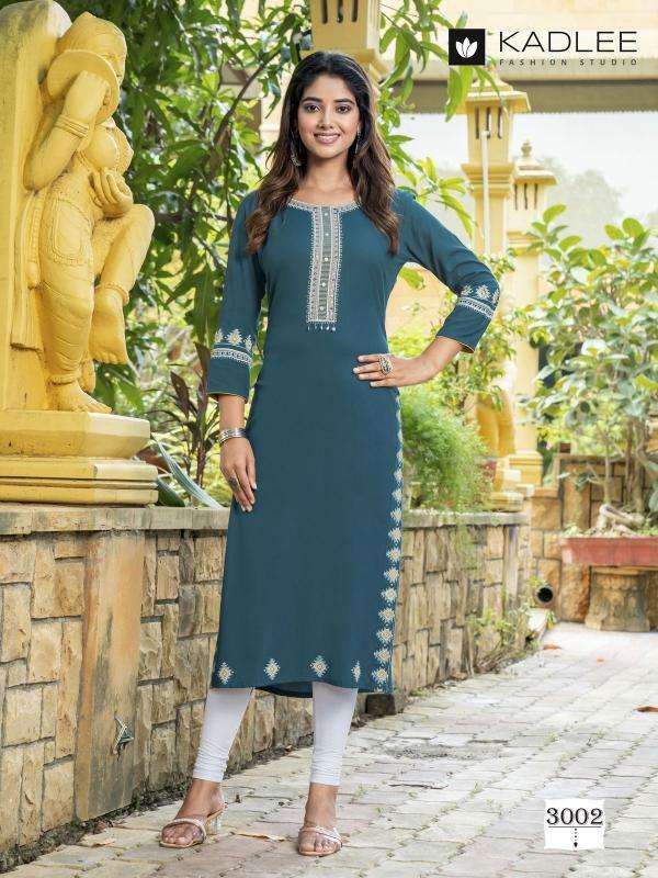 Kadlee Chanchal Kurtis with mirror work