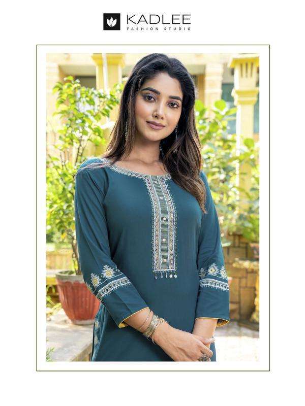 Kadlee Chanchal Kurtis with mirror work