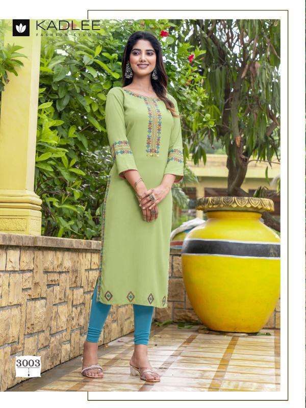 Kadlee Chanchal Kurtis with mirror work