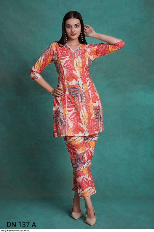 Kapda Thread 137 AB co ord sets Kurti in surat