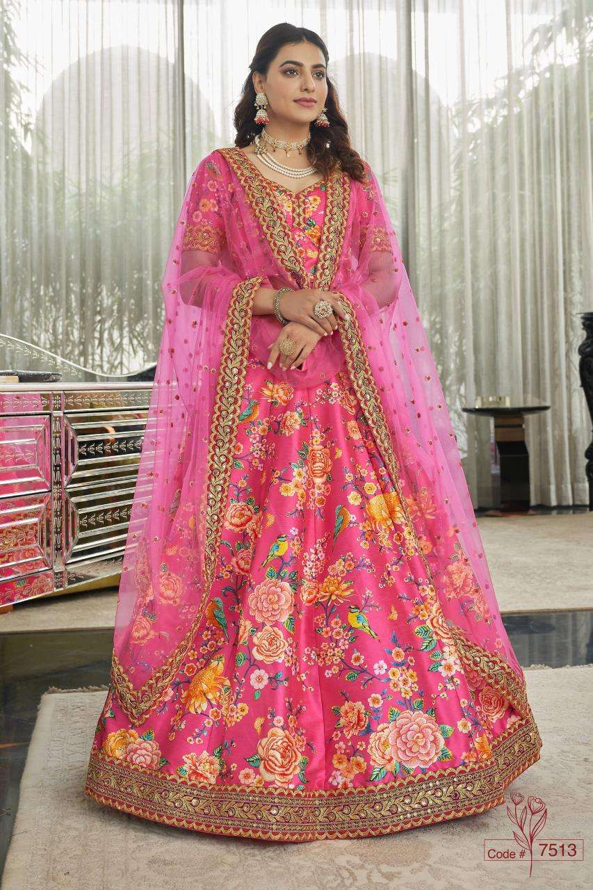 Kapda Thread 7513 lehenga choli Manufacturers in Mumbai