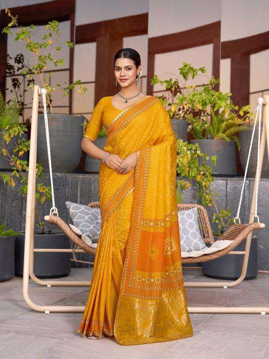 kapda Thread Bandhani Bulk saree suppliers