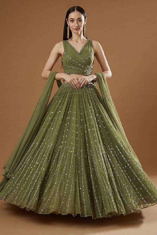 Kapda Thread Jf 387 401 catalog Designer lehenga choli manufacturers in Surat