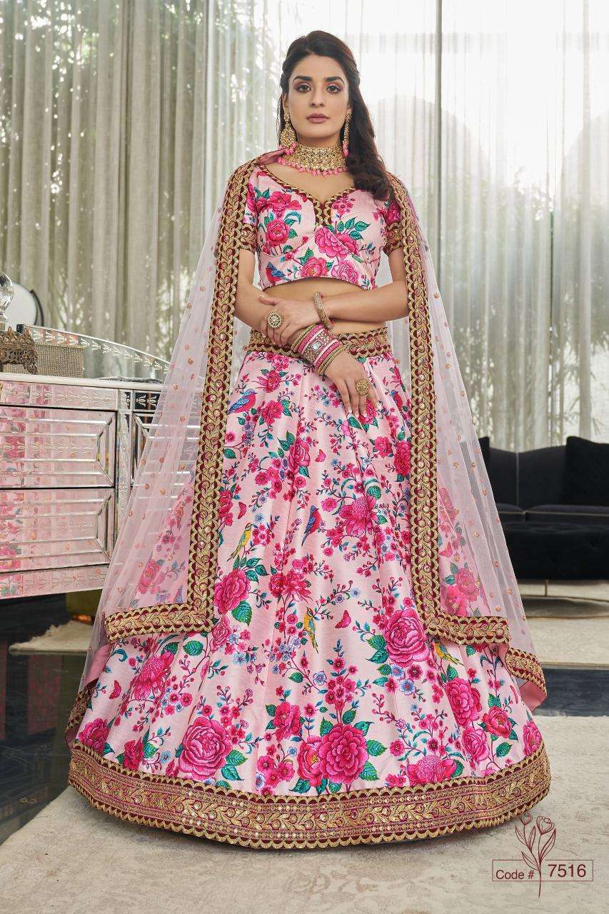 Kapdathread 7516 lehenga choli wholesale market