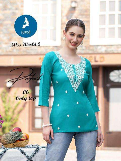 Kaya Miss World 2 Kurti wholesale