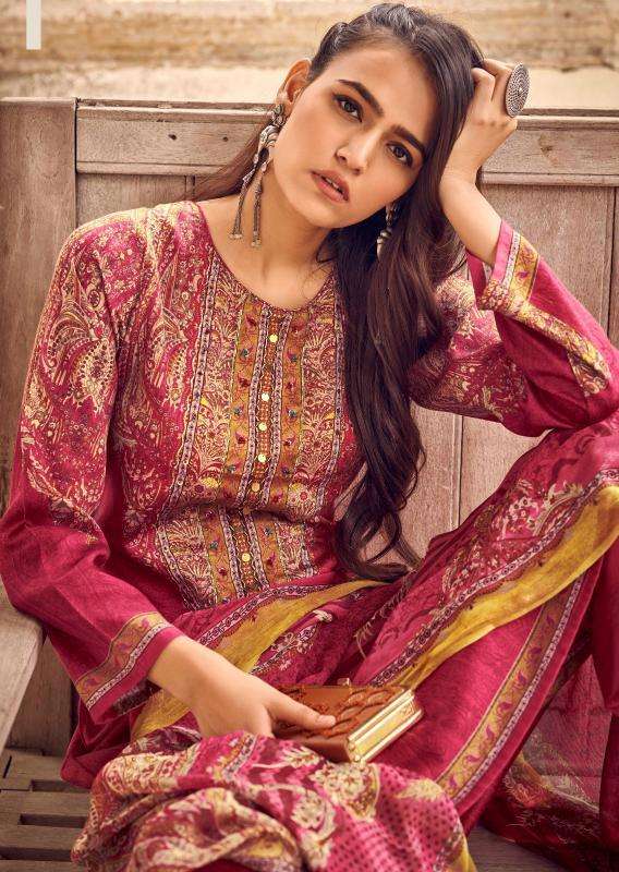 Mannrasiya Phulkari Wholesale dress materials online