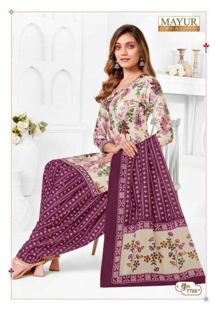 Mayur Khushi Vol-77 Dress material suppliers in Mumbai