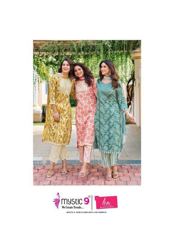 Mystic9 Shagun Vol-14 Kurti manufacturers in Ahmedabad