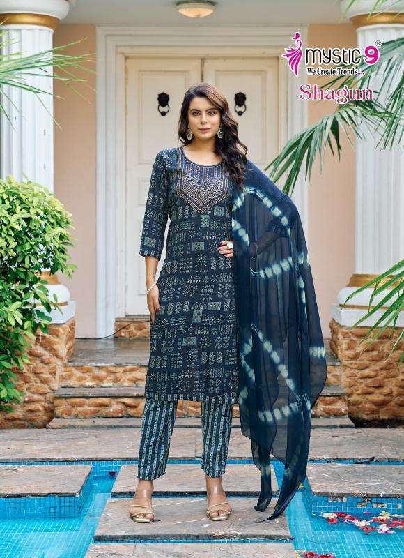 Mystic9 Shagun Vol-14 Kurti manufacturers in Ahmedabad