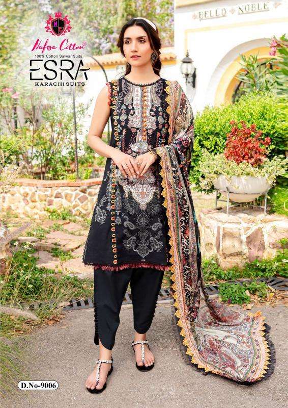 Nafisa Esra Vol-09 Unstitched dress materials in Ahmedabad