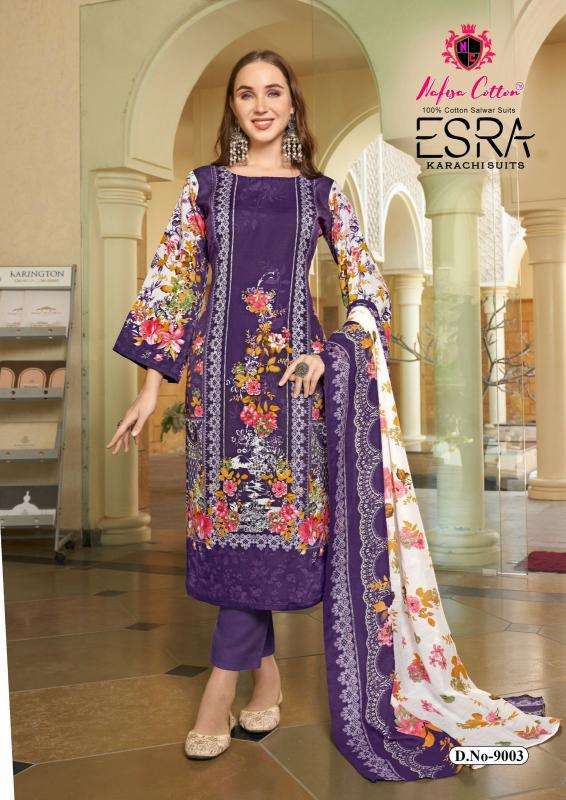 Nafisa Esra Vol-09 Unstitched dress materials in Ahmedabad