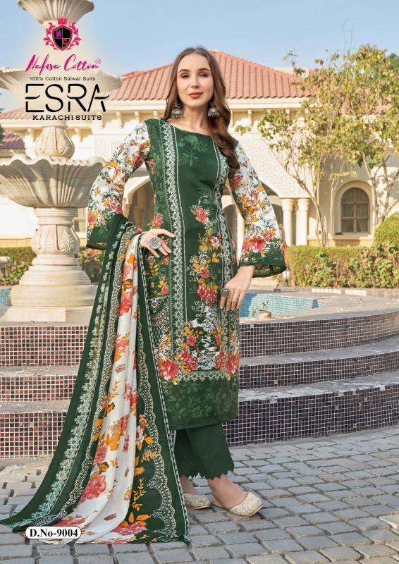 Nafisa Esra Vol-09 Unstitched dress materials in Ahmedabad