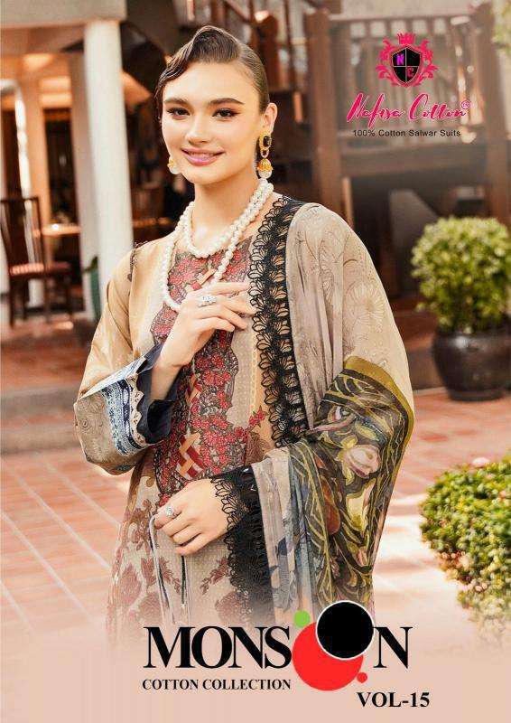 Nafisa Monsoon Vol-15 Surat Fancy Dress Material