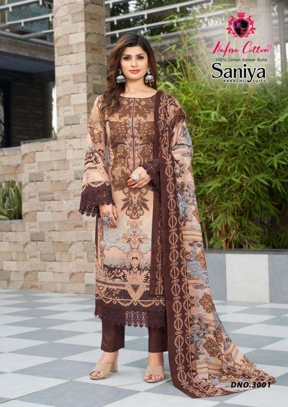 Nafisa Saniya Vol-03 Bulk dress materials in Mumbai