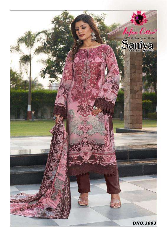 Nafisa Saniya Vol-03 Bulk dress materials in Mumbai