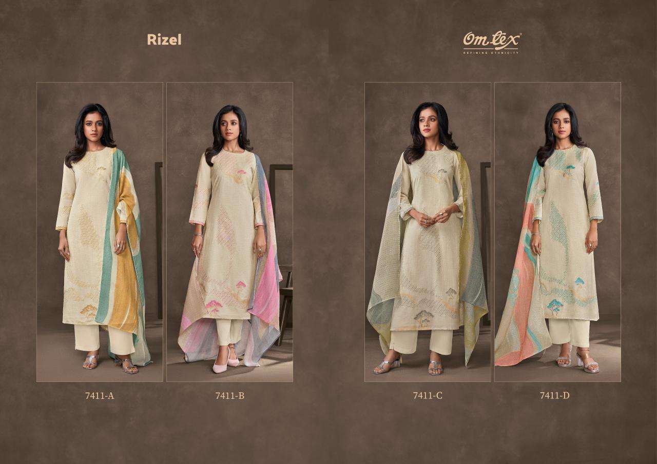 Omtex Rizel Cotton Salwar Kameez wholesale in Mumbai