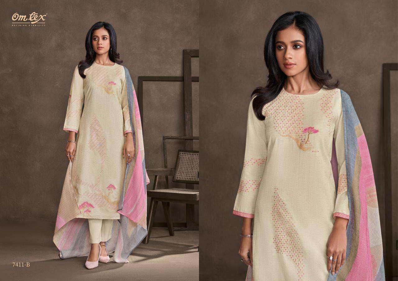 Omtex Rizel Cotton Salwar Kameez wholesale in Mumbai