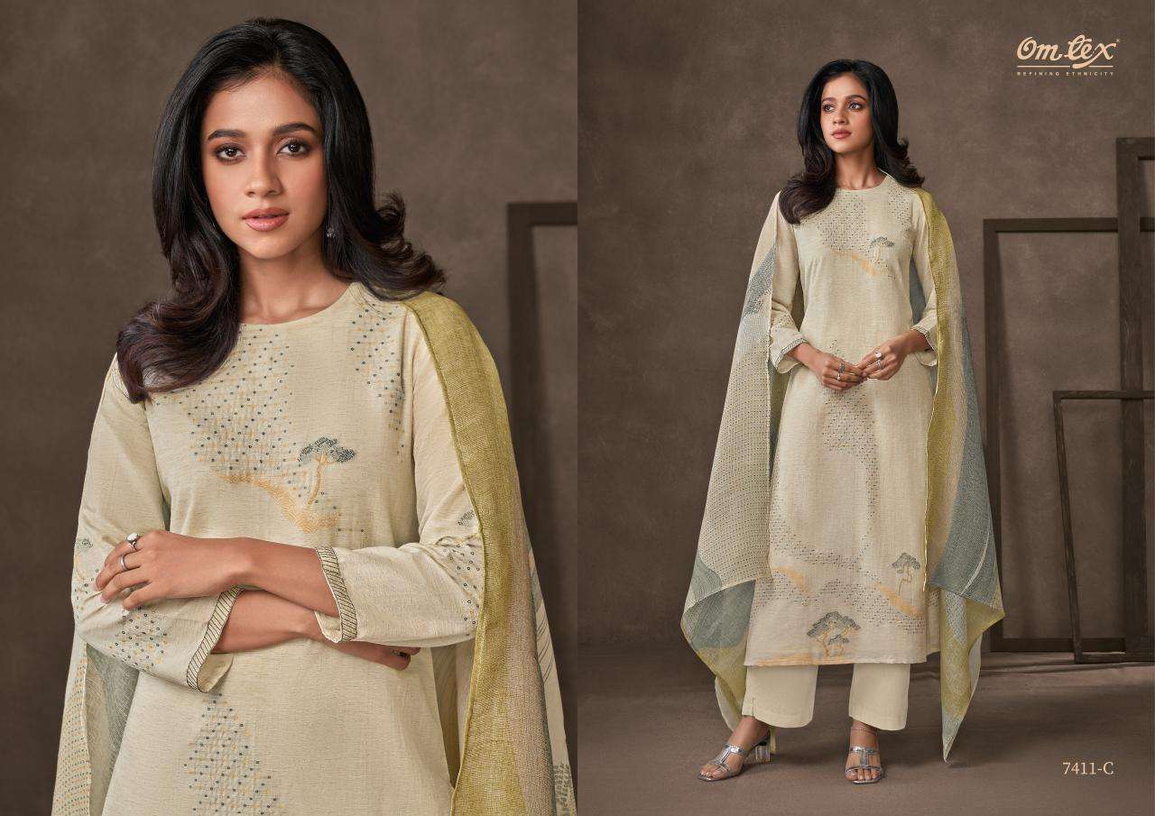 Omtex Rizel Cotton Salwar Kameez wholesale in Mumbai