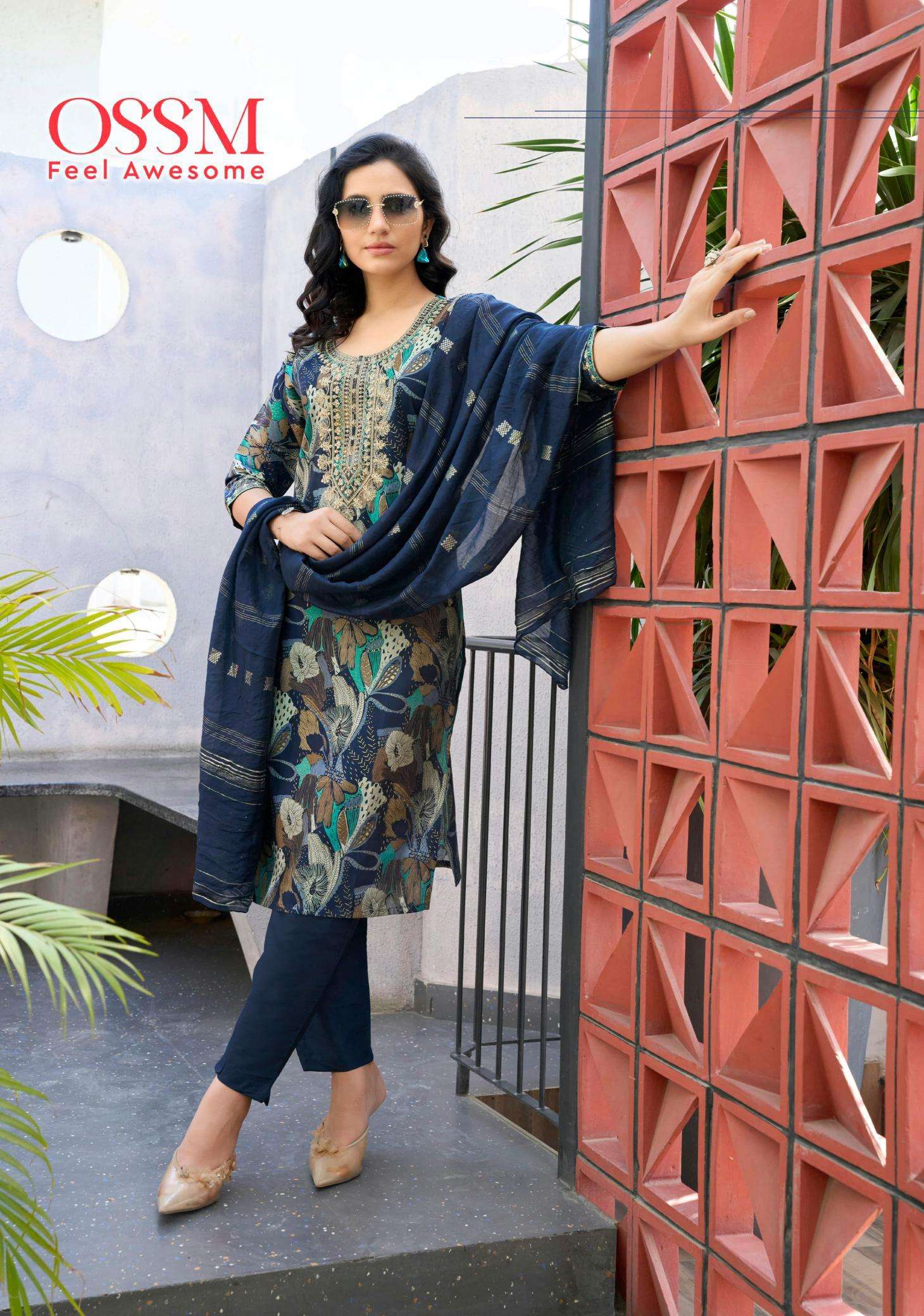 Ossm Muskan Vol 8  surat wholesale kurtis